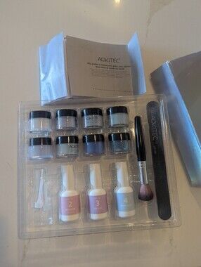 AokitEC Acrylic Nail Powder & Liquid Kit in Pastel Shades